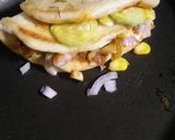 A picture of step 5 of Tortilla Kulcha Wrap.