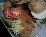 Home made burger recipe step 3 photo