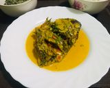 A picture of step 7 of Fish with tumeric coconut sauce🤤.