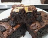 Foto langkah ke 8 dari resep Raisin Rhum Brownies.