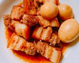 Hình bước làm 3 của món Thịt kho trứng