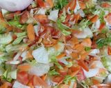 A picture of step 3 of Chana Imli salad 🥗 😋.