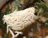 A picture of step 7 of Noodle Soup with Black Beans.