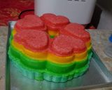 Foto langkah ke 7 dari resep Simple rainbow cake :).