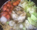 A picture of step 5 of Yin Yang Soup Noodles.