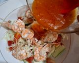 Foto langkah ke 5 dari resep Salad Udang Khas Brunei Darussalam.