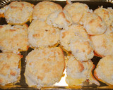 Foto del paso 6 de la receta: Sultanas de coco con corazón de chocolate