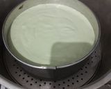 Foto langkah ke 6 dari resep Brownies coklat pandan kukus.