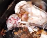 A picture of step 3 of Catfish peppersoup.