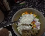 A picture of step 1 of Simple lunch thali with ranch dressing.