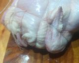 Foto del paso 4 de la receta: Pollo al spiedo en estragón y mostaza, papas, zanahorias asadas