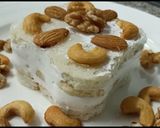A picture of step 10 of Bread🍞 Banana🍌 cream cheese dessert.