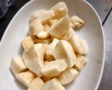 Une image de l'étape 1 de °Mousseline de topinambour et oeufs de caille°.