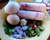 รูปขั้นตอนการทำที่ 1 ของ แหนมผัดไข่