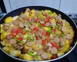 Foto langkah ke 5 dari resep Pizza teflon roti tawar🍕.