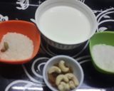 A picture of step 1 of Rice Kheer /Rice Pudding.