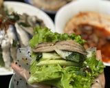Hình bước làm 7 của món Gỏi Cá Trích