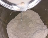 A picture of step 2 of Mini coconut doughnuts.