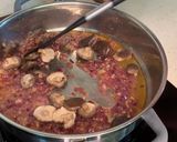Foto del paso 8 de la receta Alitas de pollo con langostinos y shiitake