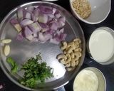 खोया काजू मखाना व्हाइट ग्रेव्ही (khoya kaju makhana with white gravy recipe in marathi) रेसिपी स्टेप 1 फोटो 