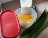 Gambar langkah 1 resipi Sekaya pandan.