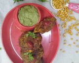 A picture of step 3 of Steamed Chana dal Bafauri.