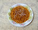 A picture of step 6 of Yuummy dal chana.