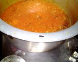 A picture of step 3 of Matar pulao.