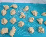 Foto langkah ke 7 dari resep Custard bread metode yudane mix metode sponge and dough.