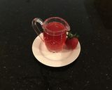 A picture of step 3 of Fresh Strawberry Simple Syrup.