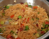 Foto del paso 4 de la receta: Fideos con butifarra y chorizo