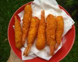 Foto langkah ke 5 dari resep Ebi Furai (homemade).