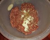 Foto del paso 1 de la receta: Hamburguesas rellenas con cheddar