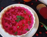 A picture of step 6 of Beetroot Raita.
