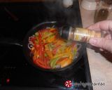 Φωτογραφία βήματος 10 της συνταγής Fajitas κοτόπουλου με guacamole. Viva Mexico!!!