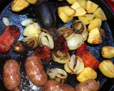 Foto del paso 3 de la receta: Vacío al horno con guarnición!!