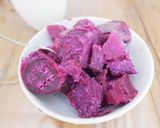 Foto langkah ke 6 dari resep Puding Ubi Ungu tanpa santan.