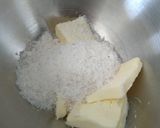 Une image de l'étape 1 de Gaufre sèche à la vanille.