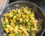 Currys kellbimbós csirkemell ragu recept fázis 2 fotója