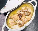 Foto langkah ke 5 dari resep Opor Ayam Kampung Kuah Putih.