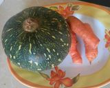 A picture of step 1 of Boiled Pumpkin# Vegetable Contest#.