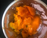 A picture of step 2 of Paneer balls in Alphonso mango Rabdi.