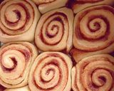 A picture of step 3 of Cinnamon rolls.