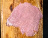 A picture of step 2 of Pork Schnitzel (optional spicy).