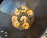 A picture of step 2 of Spicy Takeout-Style Kung Pao Shrimp Pasta.