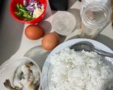 Foto langkah ke 1 dari resep Nasi Goreng Udang.