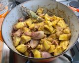 Une image de l'étape 17 de Duo de pommes de terre au lard et bouillon de sanglier.