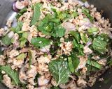 รูปขั้นตอนการทำที่ 2 ของ ลาบไก่ คีโต
