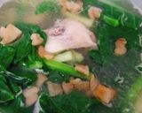Hình bước làm 4 của món Canh cải rổ cá điêu hồng