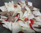 Cara Membuat Tumis sawi putih bakso 3